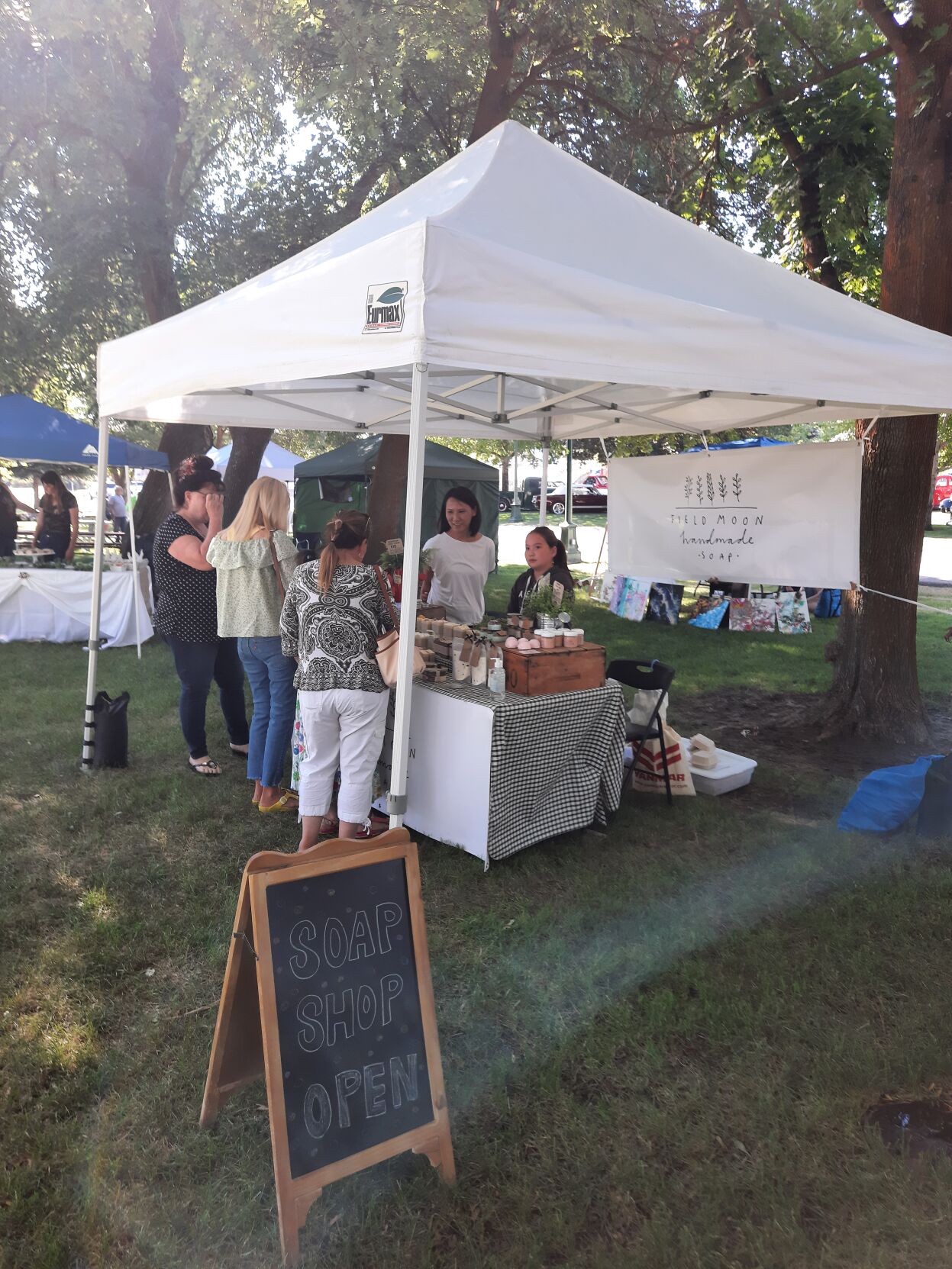 Handmade soap being sold at this weekend's Farmers Market..jpg
